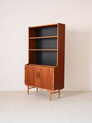Libreria vintage con piano estraibile 5