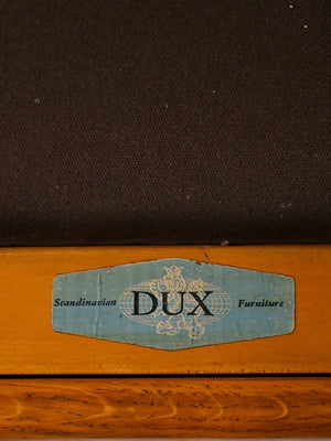 Poltrona svedese in teak di Folke Ohlsson per DUX 10