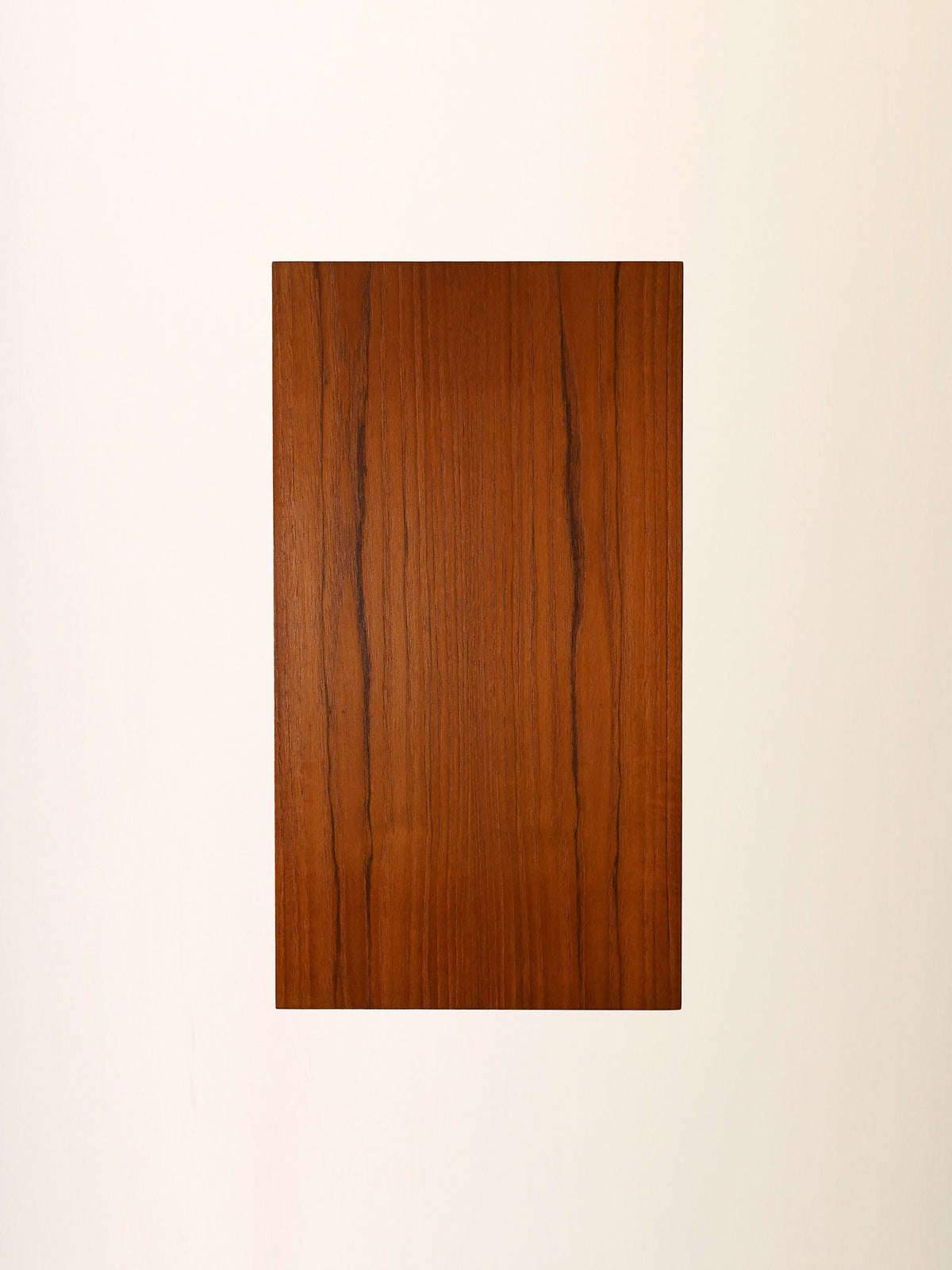 Comodino scandinavo vintage in legno e metallo 8