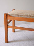 Sgabello poggiapiedi scandinavo in rovere 3