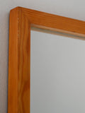 Specchio scandinavo minimalista anni ’60 in rovere 3