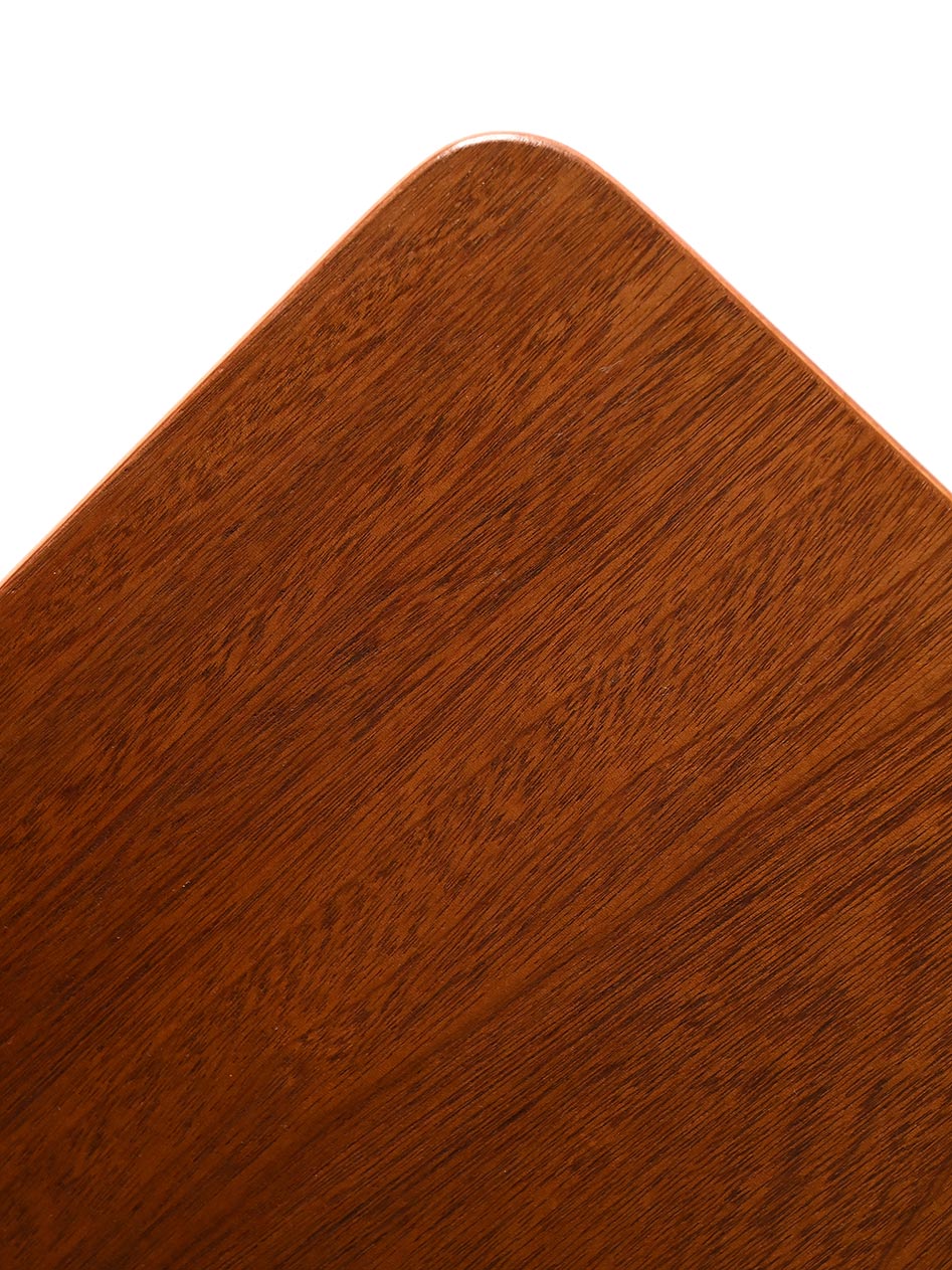 Comodino scandinavo anni ’50 teak e mogano 4