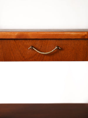 Comodino scandinavo anni ’50 teak e mogano 6