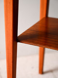 Comodino scandinavo anni ’50 teak e mogano 7