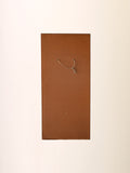 Specchio scandinavo anni ’70 in teak stile minimalista 4