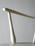 Sedia a dondolo scandinava Mid-Century 3