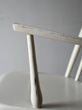 Sedia a dondolo scandinava Mid-Century 4