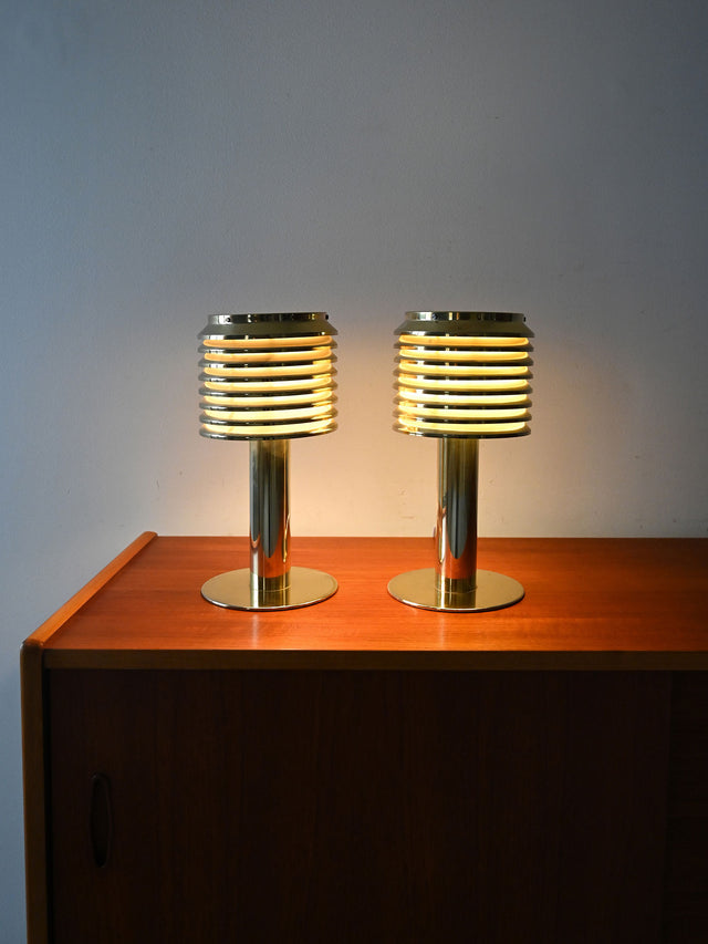 Coppia di lampade da tavolo di Hans-Agne Jakobsson