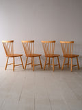 Set di 4 sedie di Carl Malmsten "Lilla Aland" 2