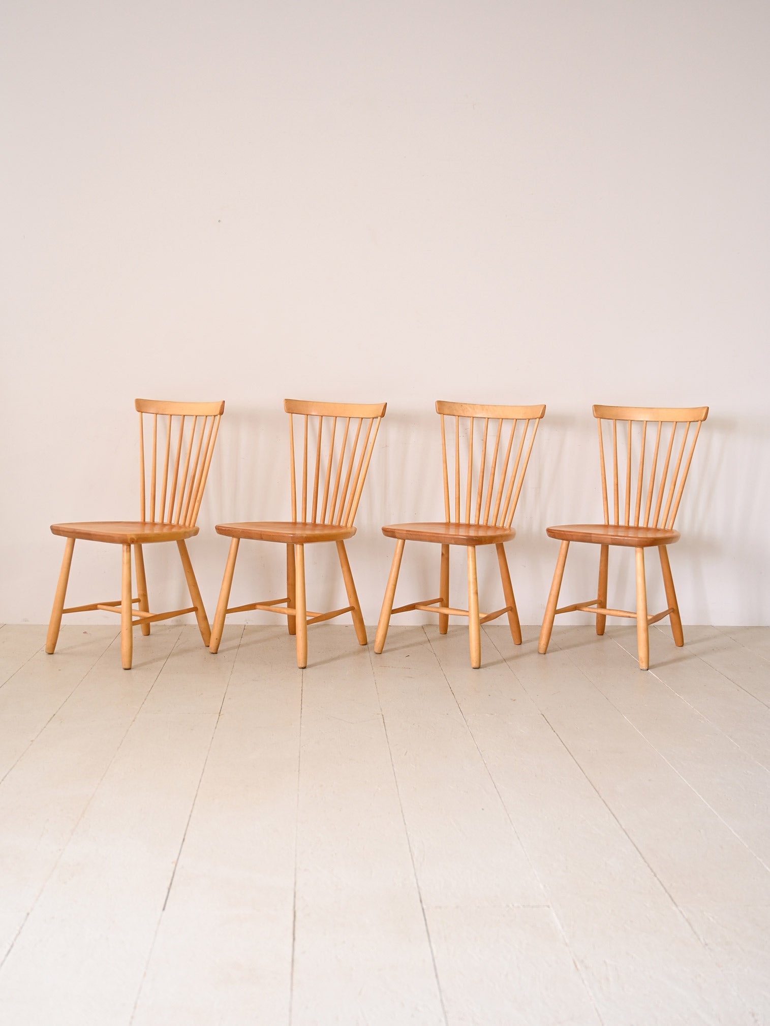 Set di 4 sedie di Carl Malmsten "Lilla Aland" 3