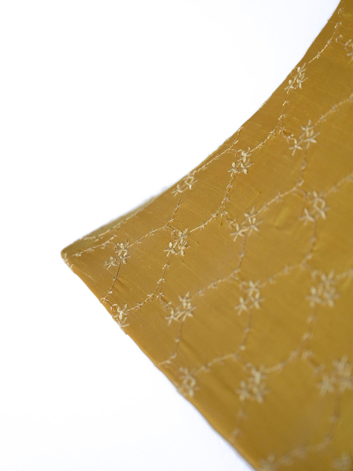 Lampada vintage con paralume giallo 4