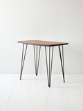 Tavolino vintage anni ’50 in formica e metallo 1