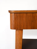 Comodino scandinavo in mogano 4