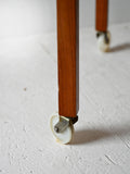 Mobiletto scandinavo anni '50 in teak con scomparti 6