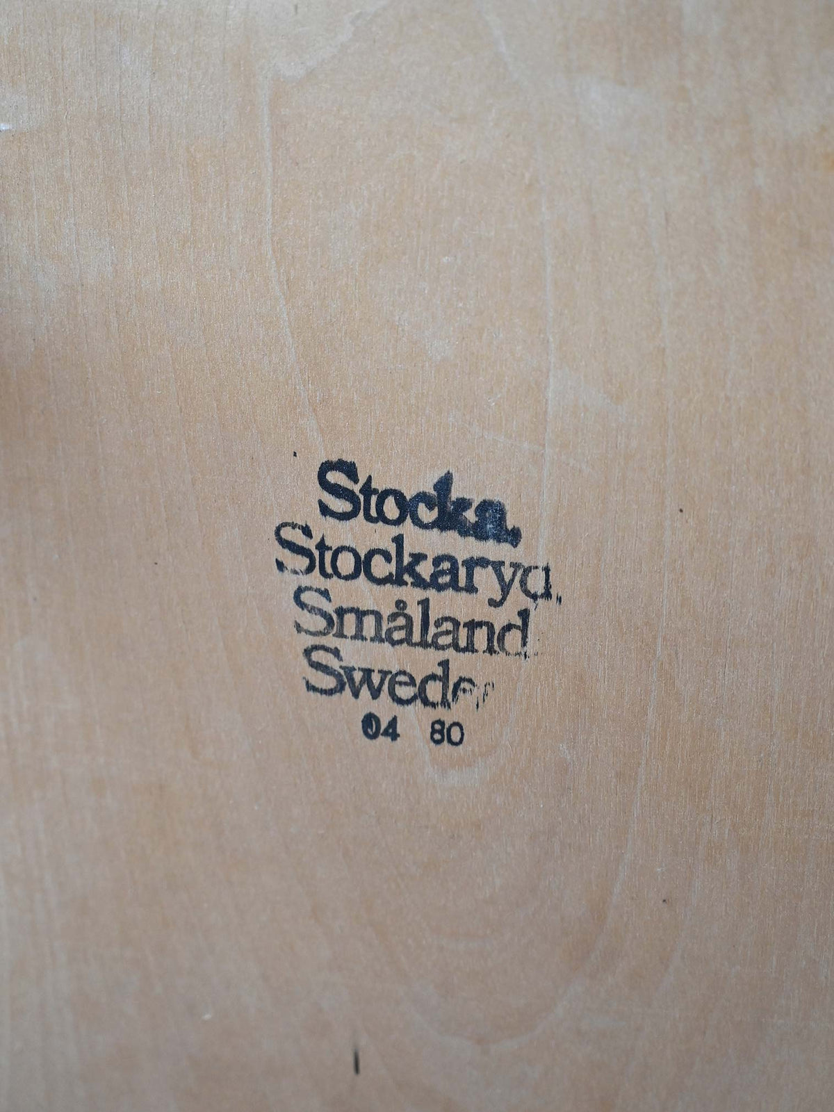 Sedia 'Pinnstol' svedese anni '60 – Seduta in teak e struttura in faggio 7