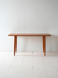 Tavolino da caffè scandinavo in teak anni ’50 2