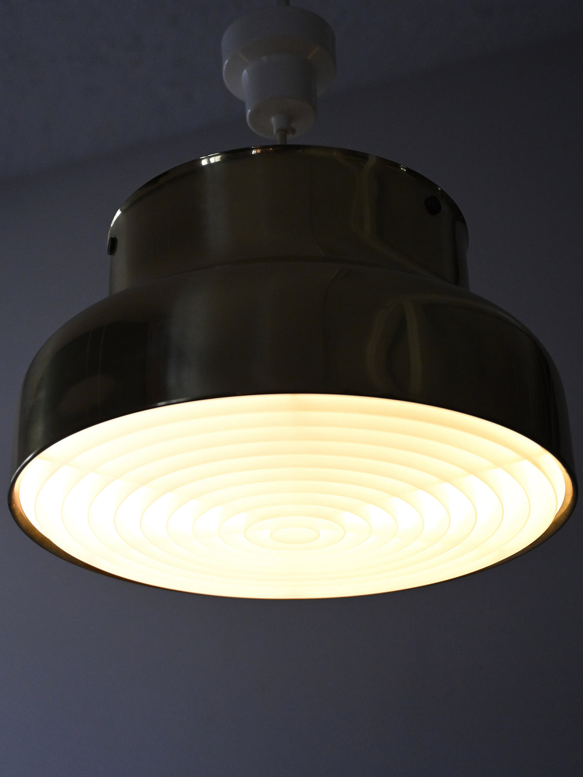 Lampada da soffitto Bumling in ottone di Anders Pehrson 1