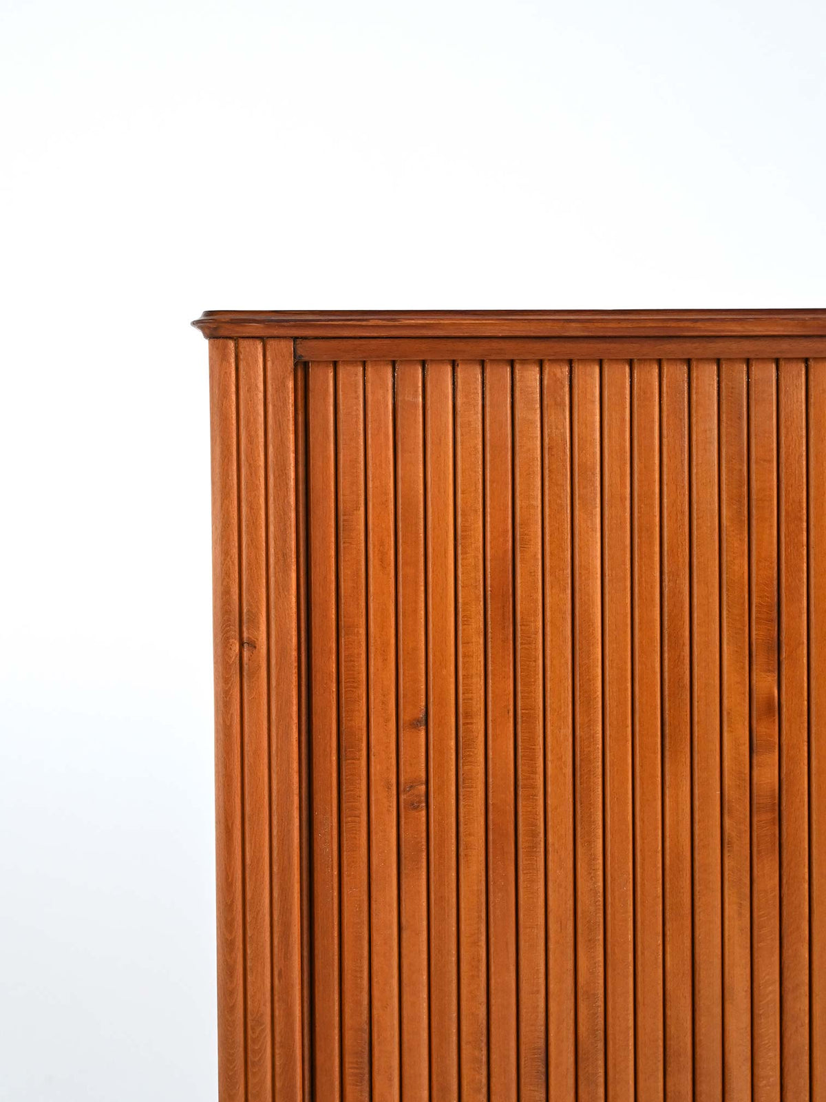 Highboard a serrandina in teak scandinavo anni ’60 4