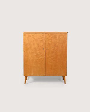 Cabinet scandinavo vintage in betulla anni ’50