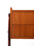 Comodino scandinavo vintage anni ’50 in teak 6