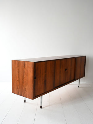 Sideboard scandinavo vintage Norgaard in palissandro 5