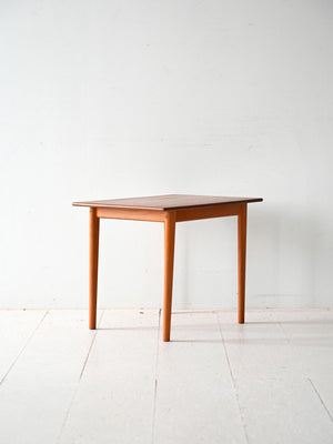 Tavolino vintage scandinavo Vistaholm in teak 2