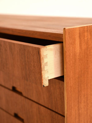 Sideboard scandinavo teak e pino anni ’60 6