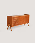Sideboard scandinavo in teak, Svezia, anni ’60