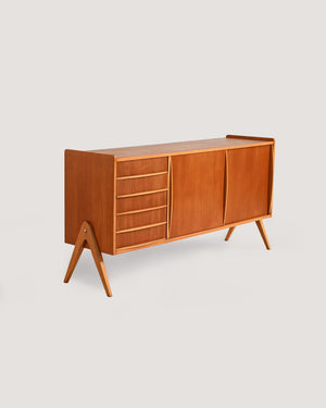 Sideboard scandinavo in teak, Svezia, anni ’60