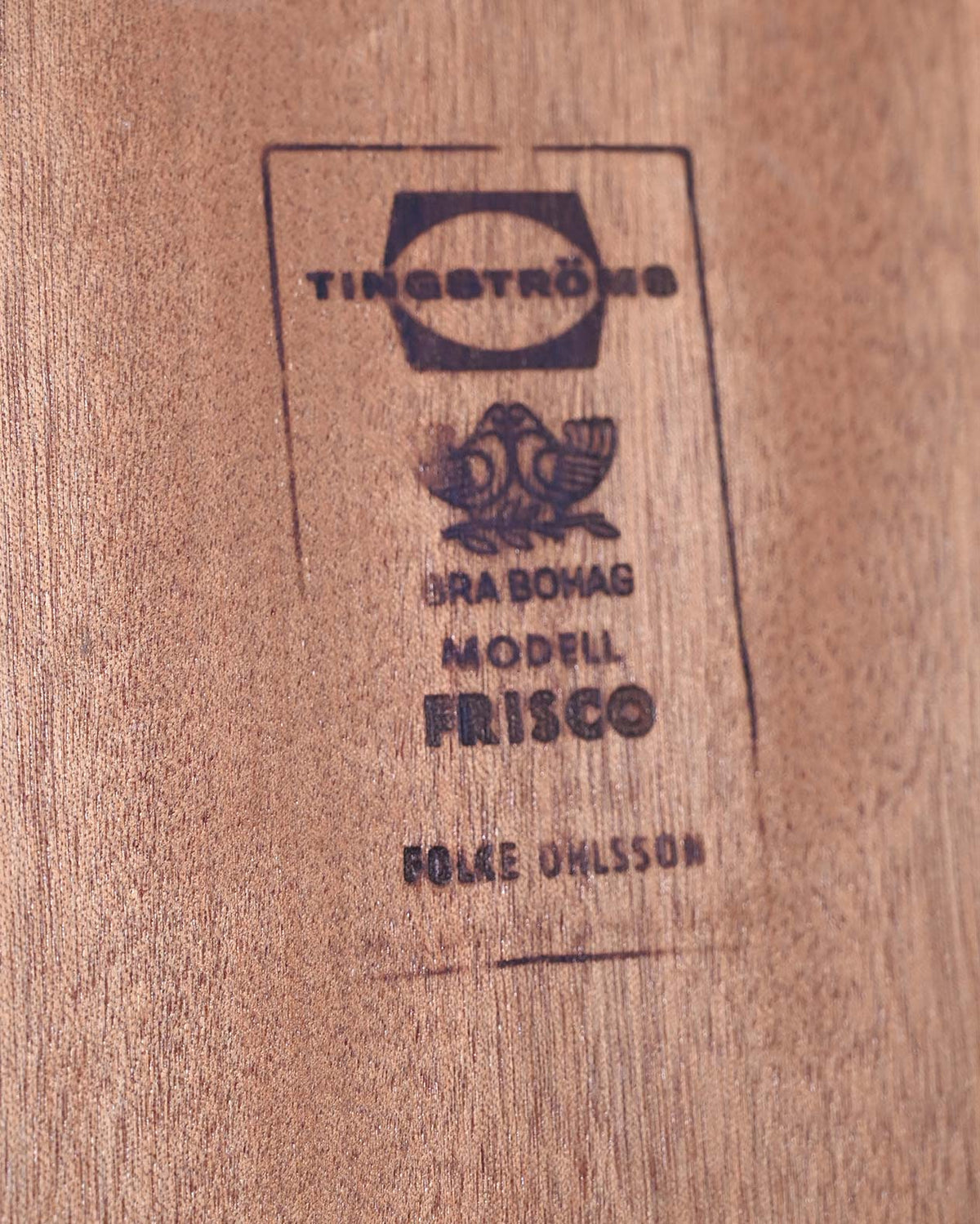 Tavolino "Frisco" di Folke Ohlsson per Tingströms, anni '60