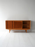 Sideboard scandinavo teak e rovere anni ’50/’60 3