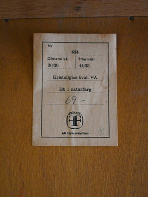 Specchio da tavolo Fröseke anni ’60 regolabile 5