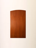 Scrivania scandinava vintage con blocco di cassetti e vano libreria 8