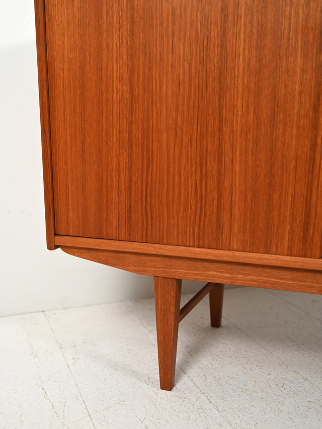 Sideboard scandinavo in teak anni ’50-’60