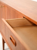 Sideboard scandinavo in teak anni ’50-’60 6