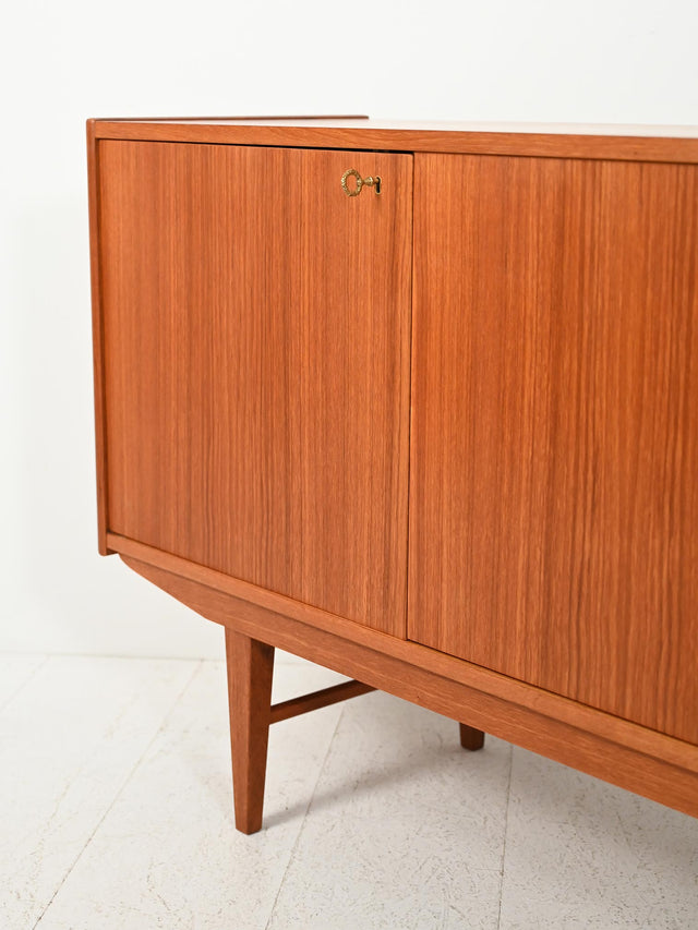 Sideboard scandinavo in teak anni ’50-’60