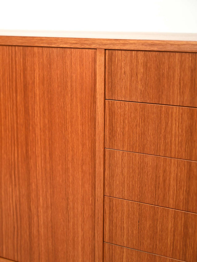 Sideboard scandinavo in teak anni ’50-’60