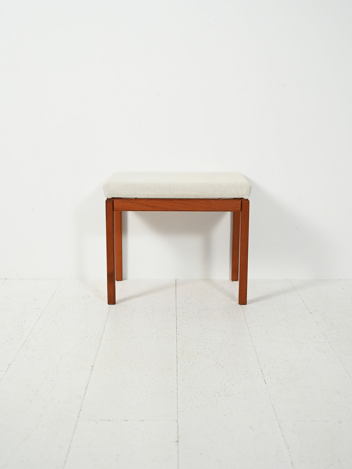 Poggiapiedi scandinavo in teak di Egström & Myrstrand 1