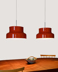 Coppia di lampade a sospensione “Bumling” arancio di Anders Pehrson