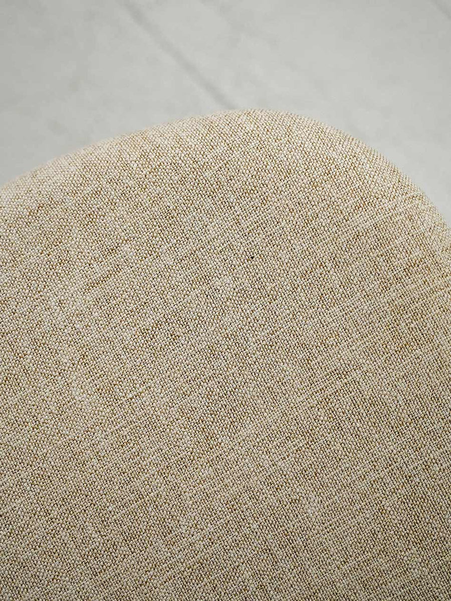 Coppia di sedie scandinave vintage con schienale a mezzaluna