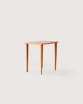 Piccolo coffee table scandinavo anni ’50 con gambe tornite