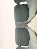 Coppia di poltroncine scandinave vintage anni 50 verde menta 8