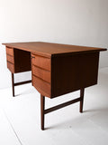 Scrivania danese freestanding anni 50/60 6