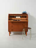 Secrétaire con gambe tornite decorate, anni ’50