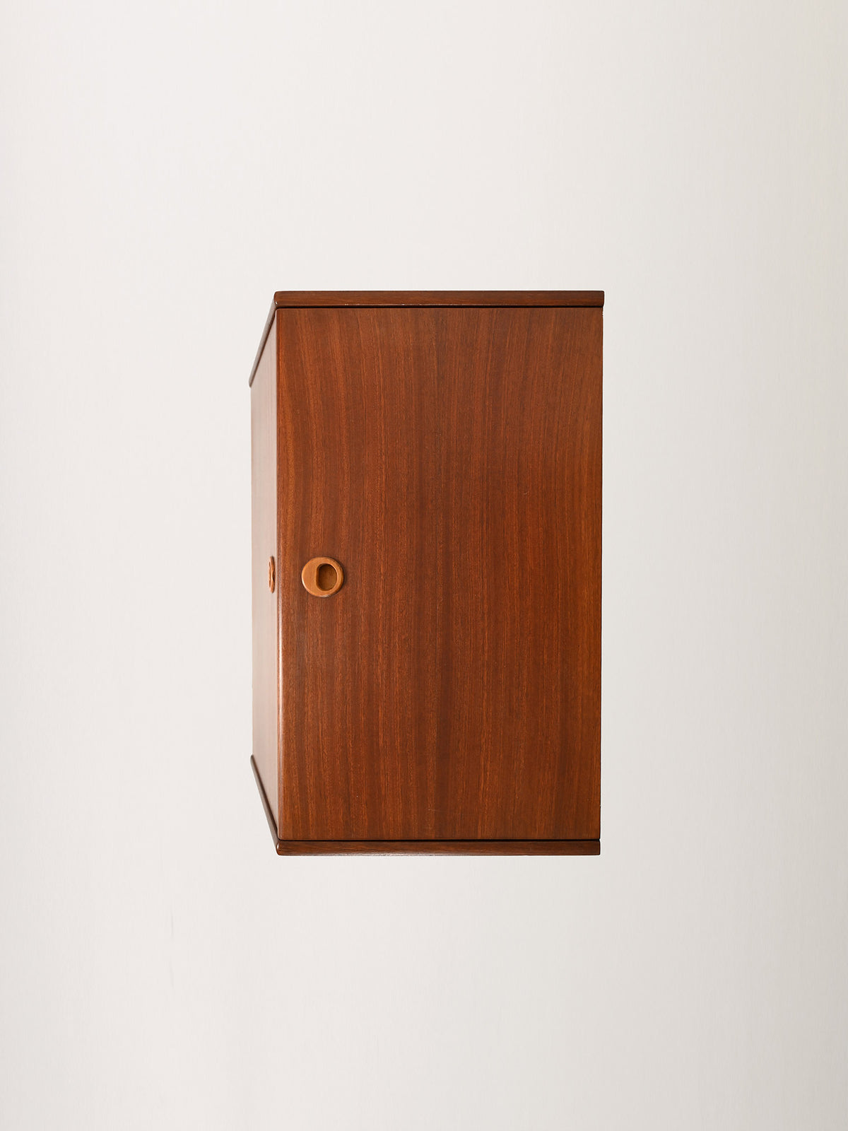 Mobile porta posate svedese vintage in mogano 12
