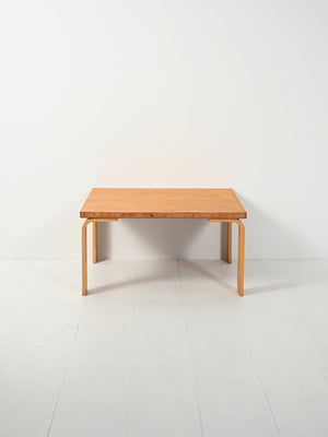 Coffee table pino e rovere anni ’60 2