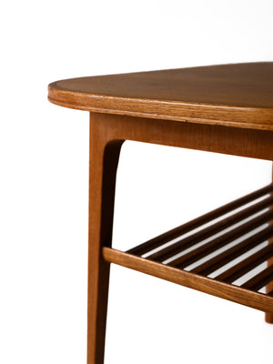 Tavolino da salotto scandinavo anni 60 in rovere 4