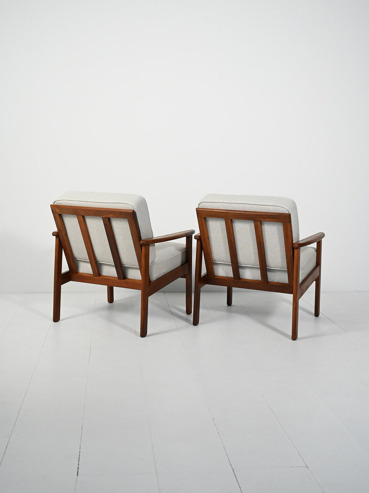 Coppia poltrone danesi in teak 4