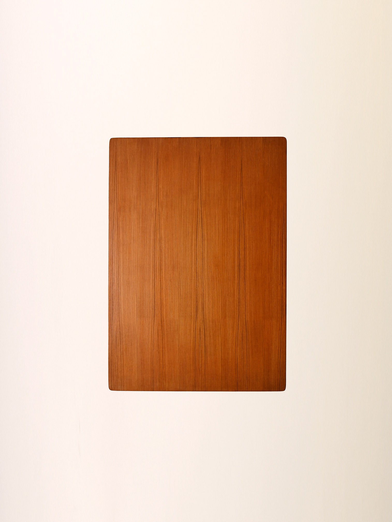 Coffee table scandinavo vintage in teak con mensola in ottone 6
