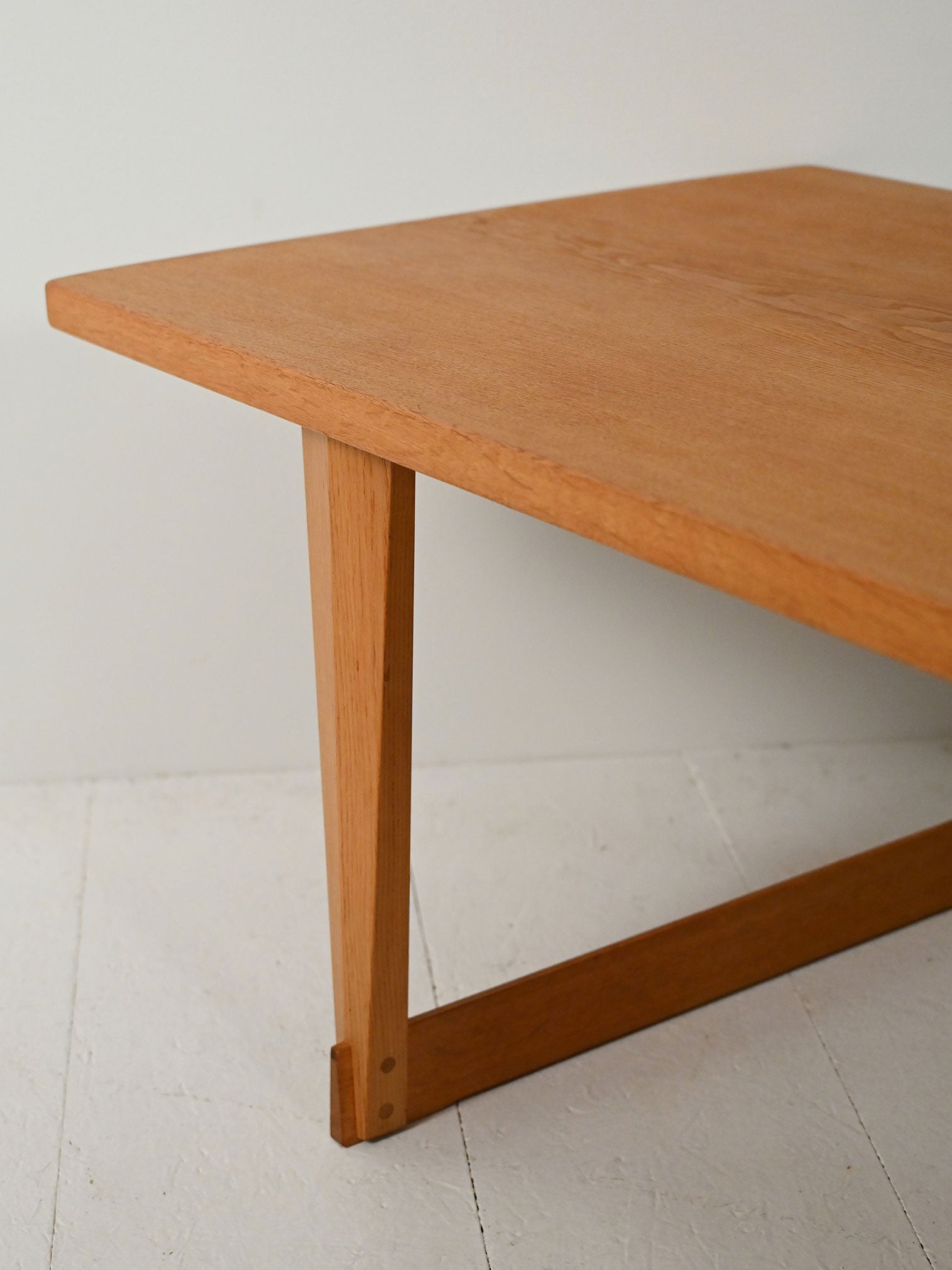 Coffee Table in rovere di Svante Skogh, anni 60 5